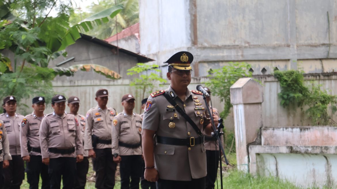 Kapolres Langkat Pimpin Ziarah Rombongan di TMP Pangkalan Brandan, Wujud Penghormatan kepada Jasa Para Pahlawan.