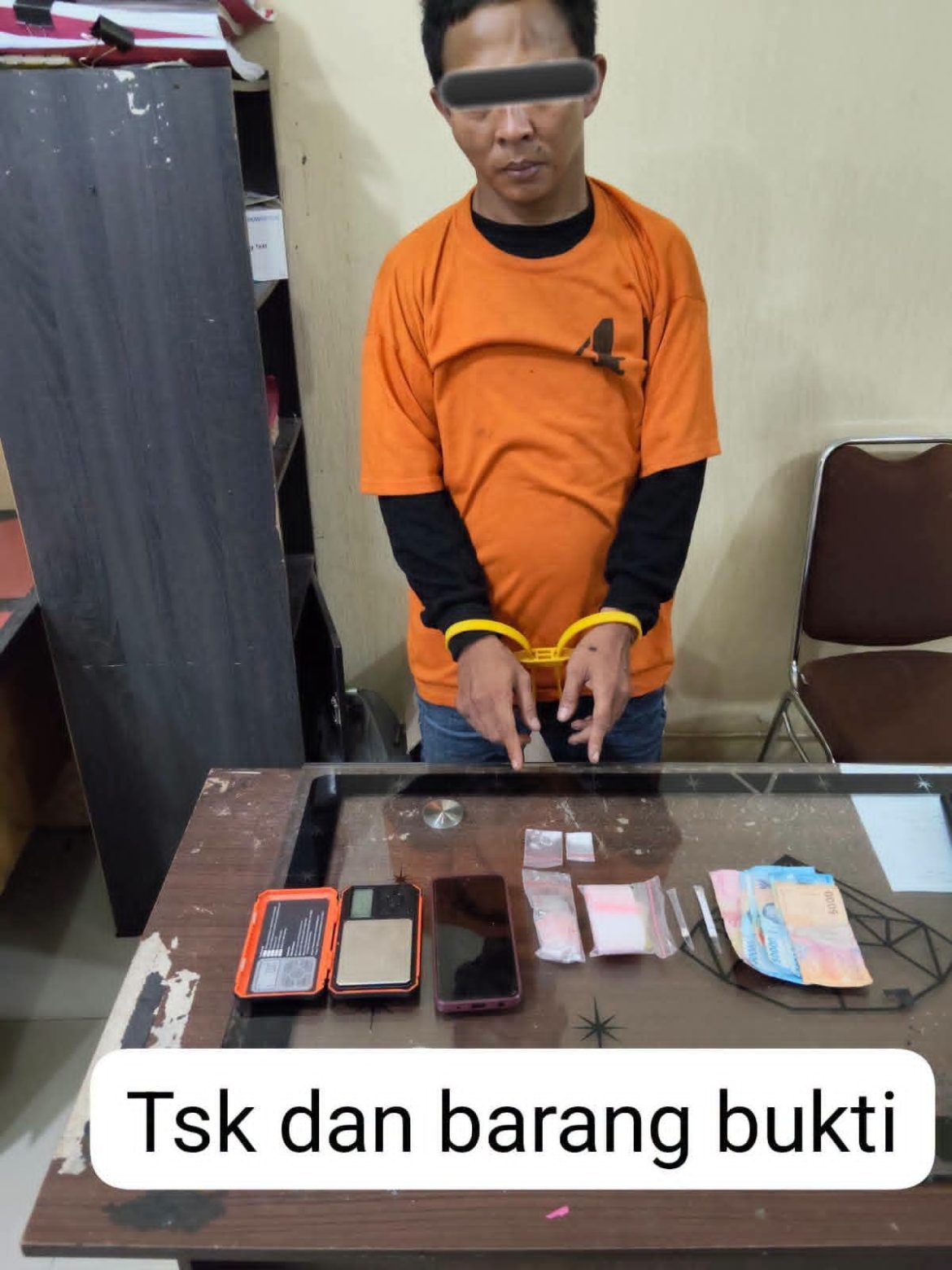 Gerebek Sarang Narkoba di Simpang Zentrum, Polres Karo Bersama BNNK Amankan Diduga Pengedar Sabu