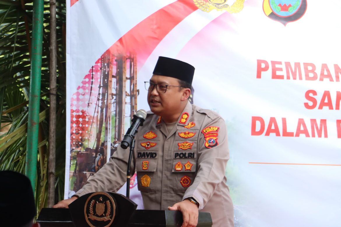 Hari Bhayangkara ke-80, Polres langkat Bangun Sumur Bor untuk Warga Padang Tualang.