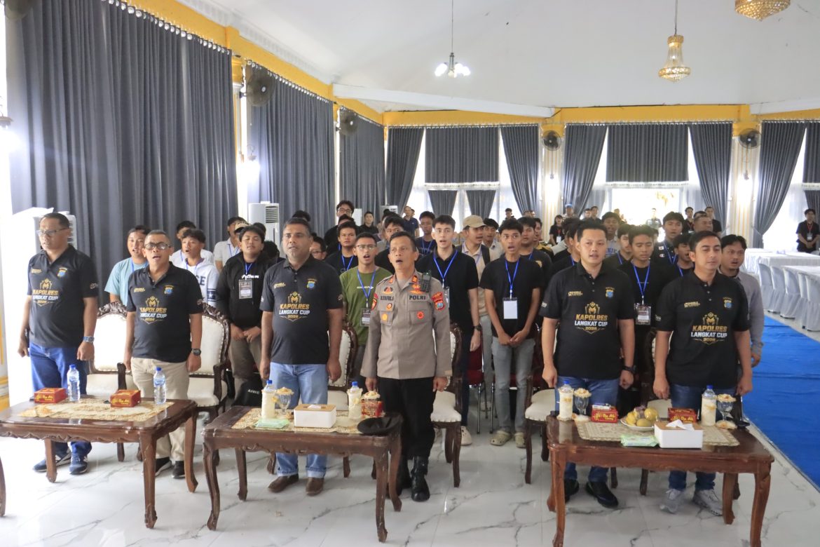 Ratusan Pelajar Ramaikan Turnamen Mobile Legends Kapolres Langkat Cup 2026.