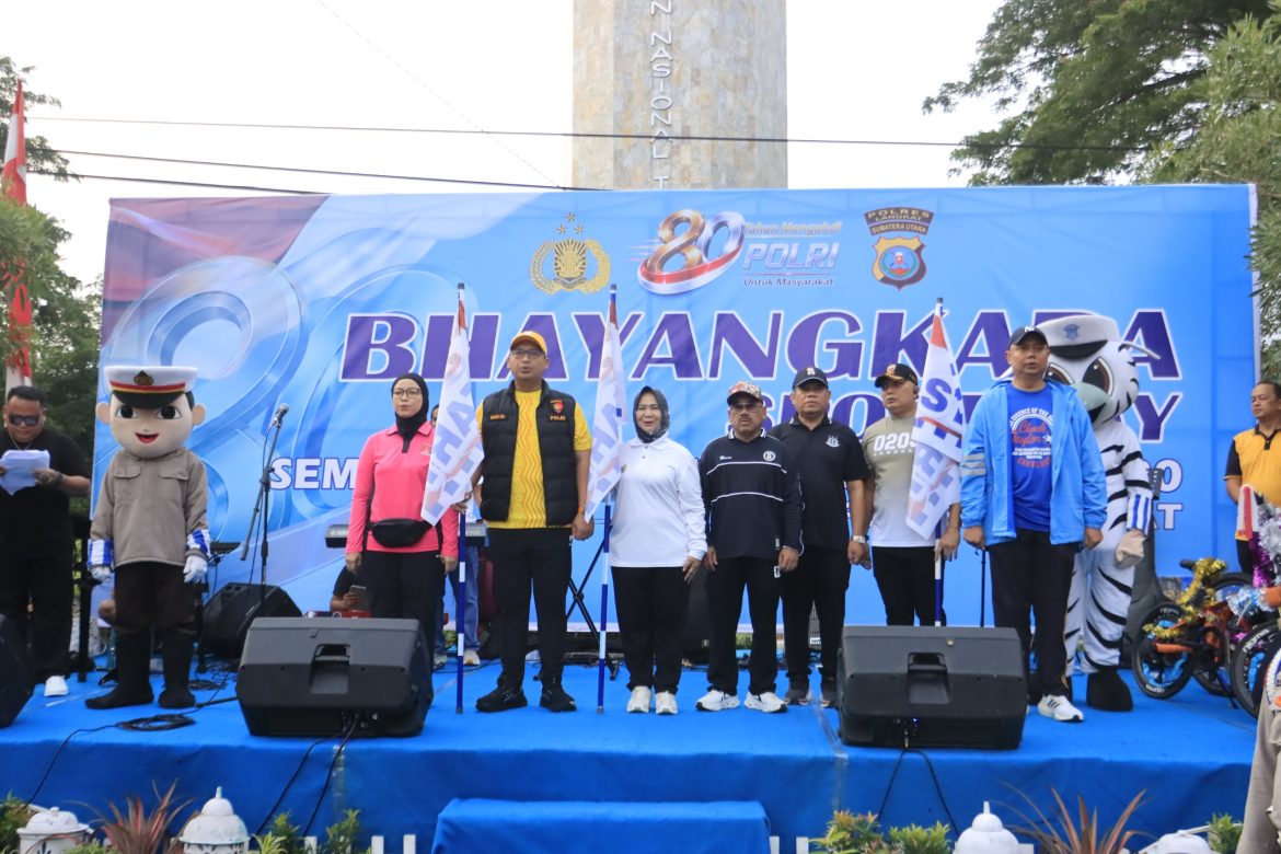 Bhayangkara Sport Day Fun Run 5K, Polres Langkat.