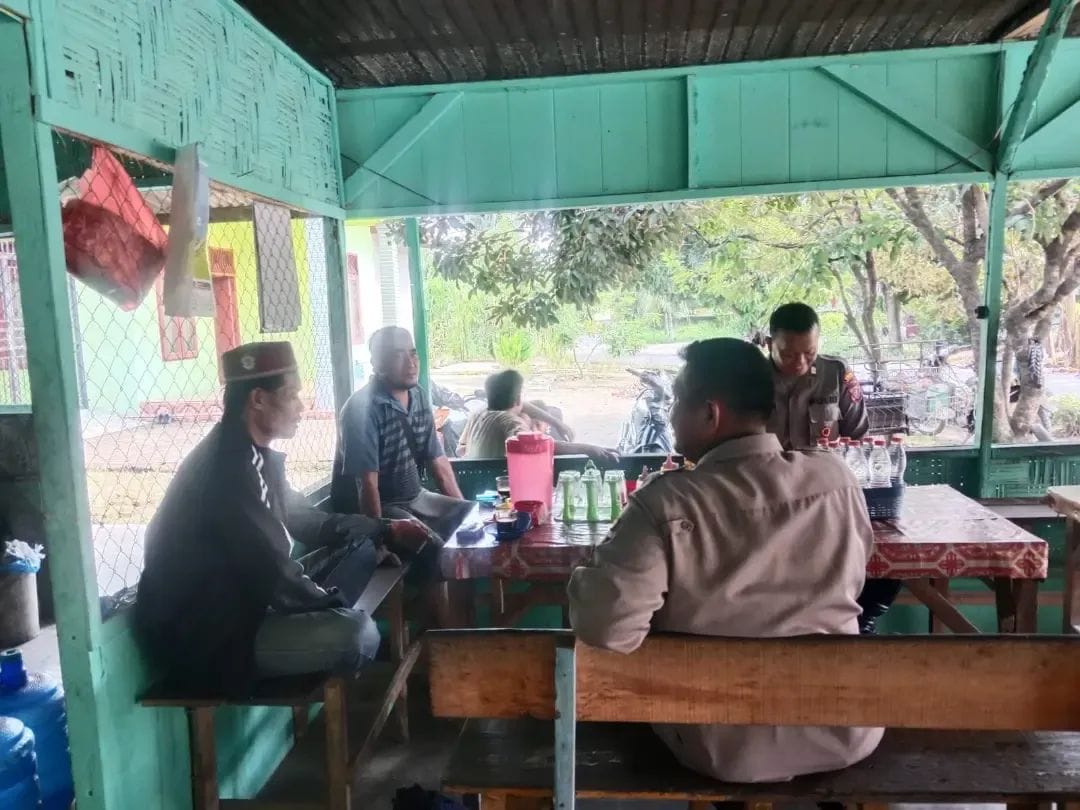 Polisi Sahabat Masyarakat, Sat Binmas Polres Langkat Gencarkan Himbauan Kamtibmas dan Layanan 110.