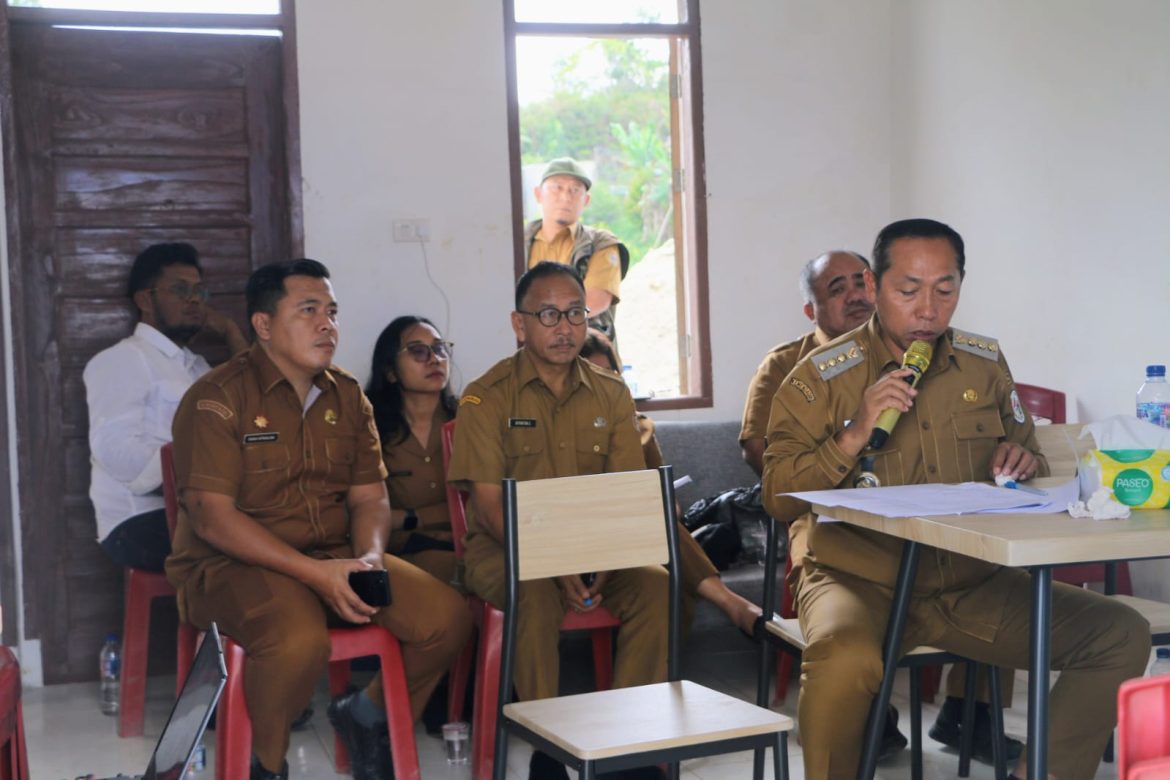 Bupati Tapanuli Utara Harapkan Dukungan BNPB terkait Mekanisme Pengadaan Lahan Relokasi Masyarakat Terdampak Bencana Hidrometeorologi. 