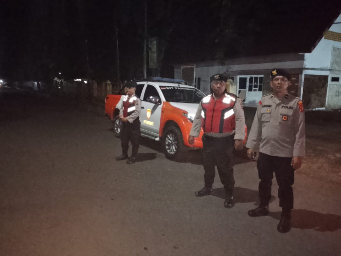 Cegah Begal danTawuran,Tim Presisi Polres Langkat Sisir Jalur Protokol Hingga Perbatasan.