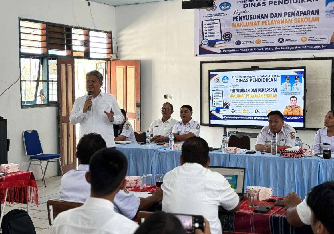 Ekspose Kepala Sekolah Wilayah IV, Kabupaten Tapanuli Utara Dorong Inovasi dan Penguatan Mutu Pendidikan 