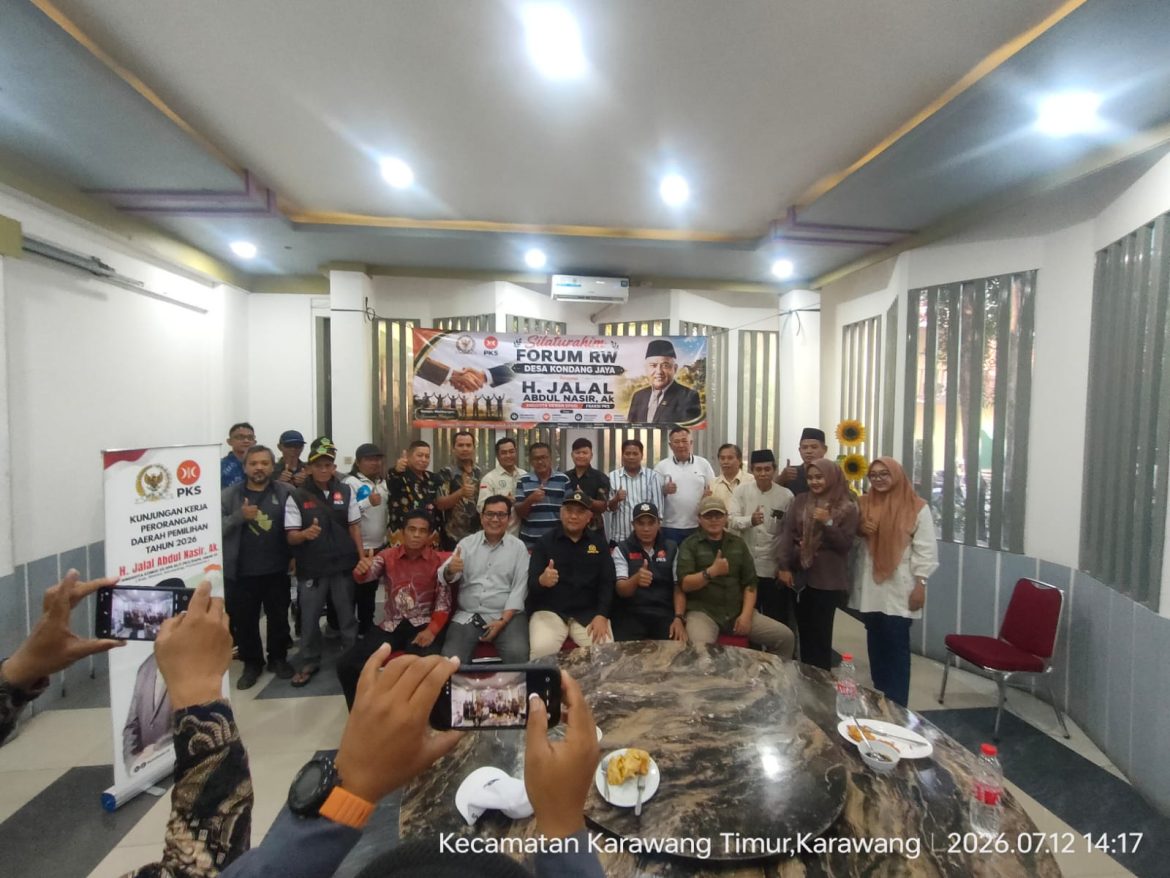 Reses di Karawang, Jalal Abdul Nasir Serap Aspirasi Langsung dari Forum RW Desa Kondang Jaya