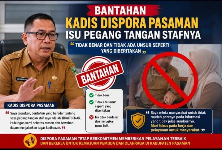 Dilaporkan Staf ke Polisi, Kadis Parporabud Pasaman Bantah Keras: Semua Fitnah, Ada Aktor di Balik Layar