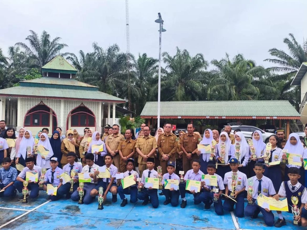 Siswa SMP Negeri 1 Secanggang Raih Juara IV MTQ Putra, Harumkan Nama Sekolah di Tingkat Kabupaten Langkat.