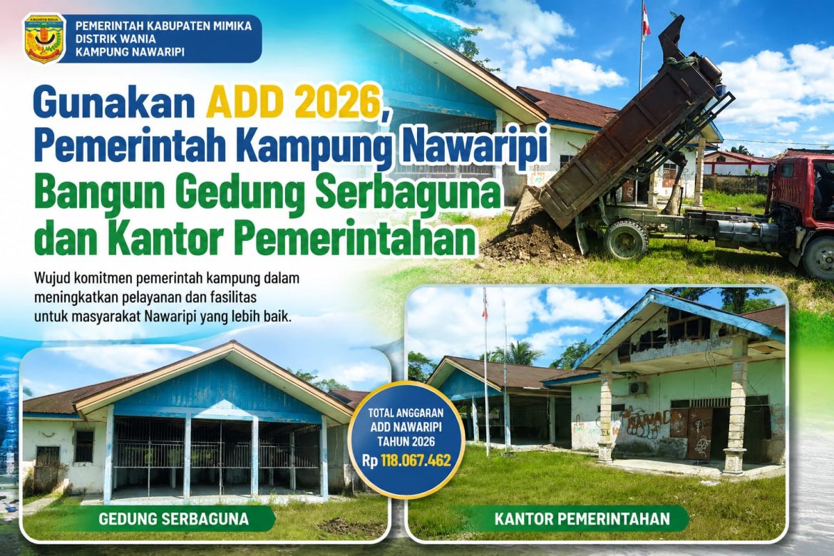 Kepala Kampung Nawaripi Tegaskan Pelayanan Tetap Berjalan