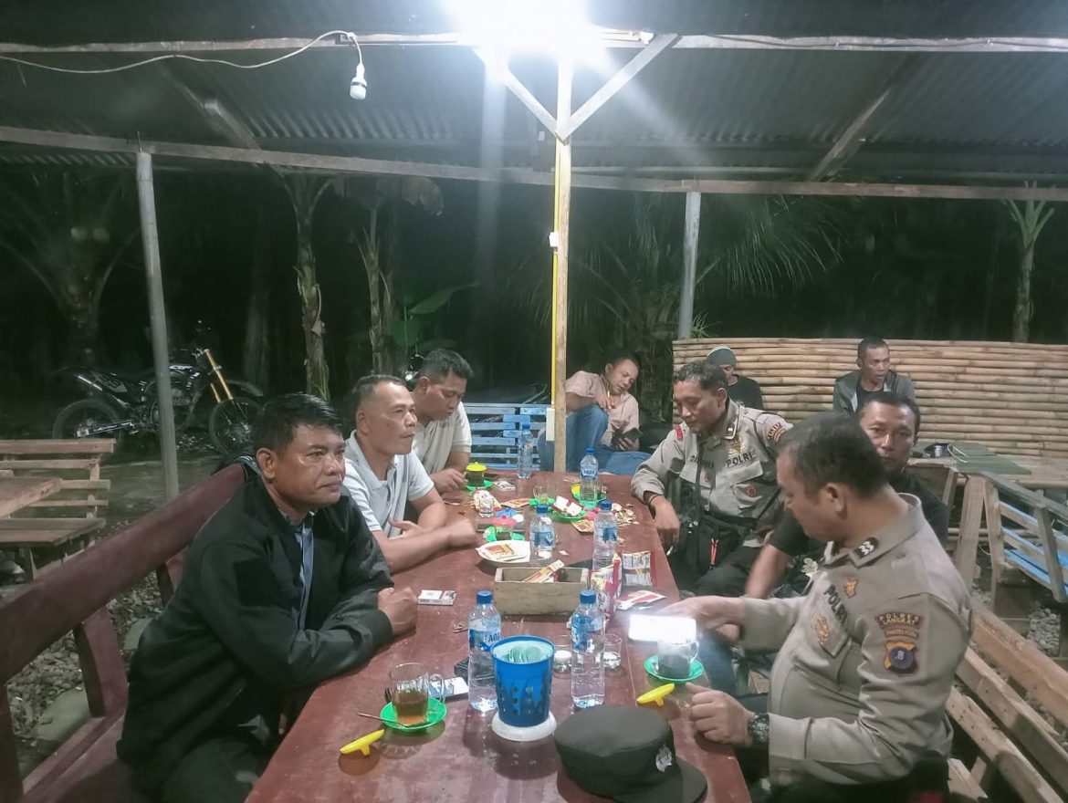NOBAR Piala Dunia Bersama Kapolres Yang di Wakili Kapolsek Secanggang Dalam Rangka Menyambut Hari Bhayangkara Ke 80 Tahun 2026.