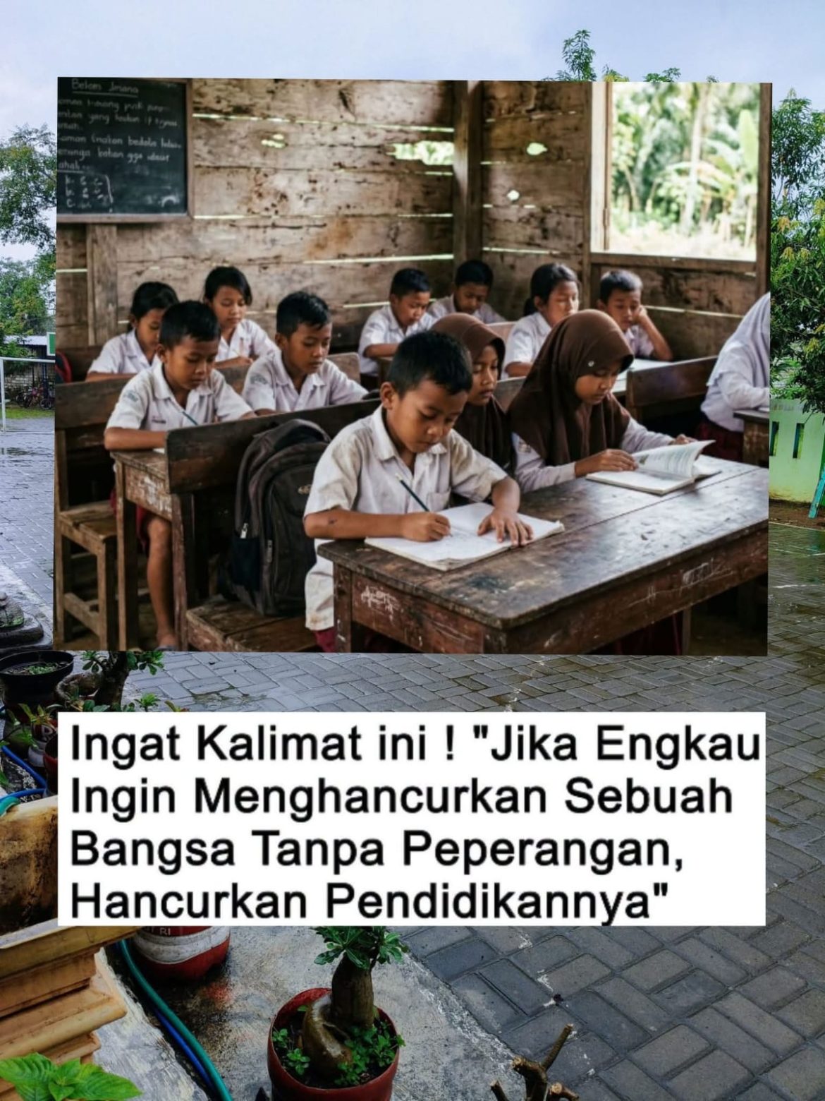 Pendidikan Adalah Pilar Utama Pembangunan Bangsa.