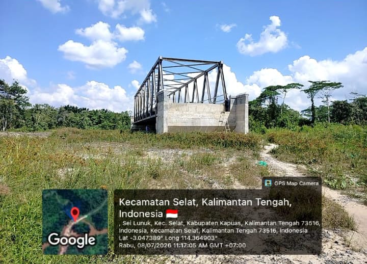 Pekerjaan Pembangunan Jembatan Sei STI TA 2025 Kini Jadi Sorotan Media dan Publik