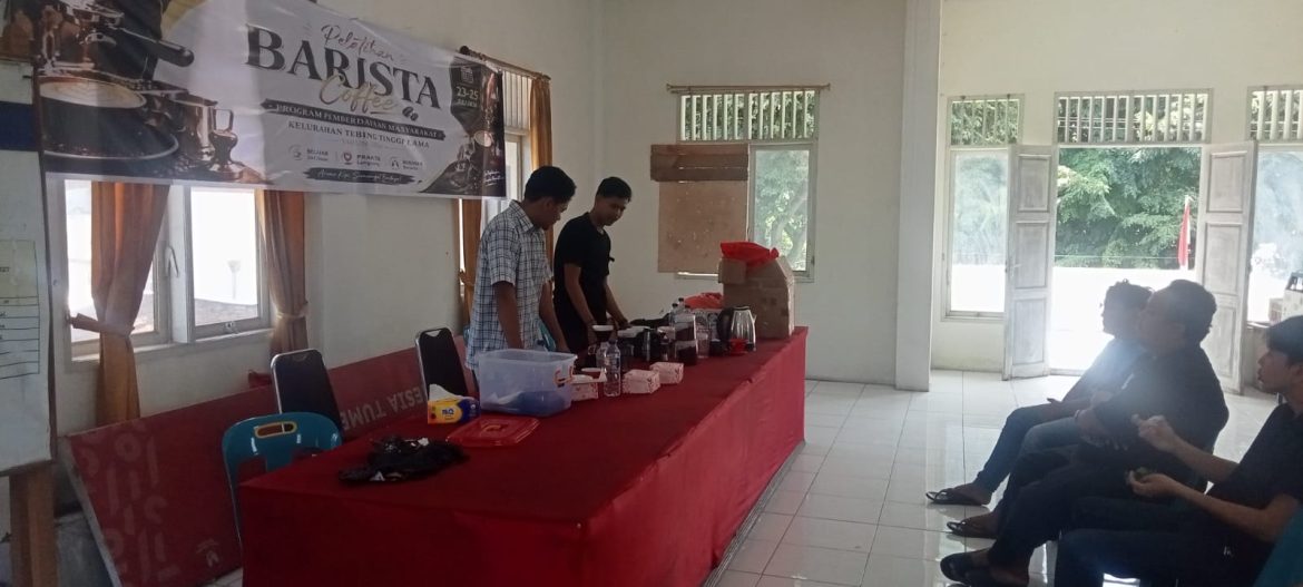 Pelatihan Barista Resmi Dibuka, Dorong Pemberdayaan Warga
