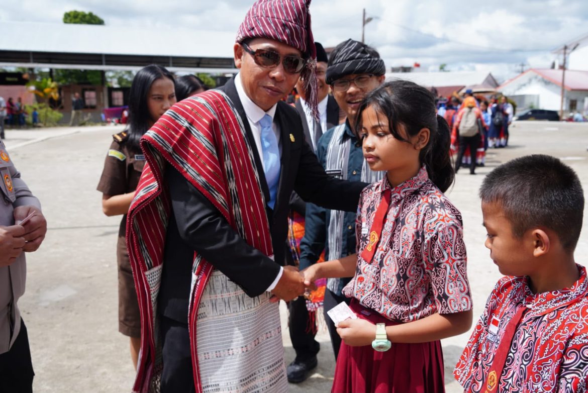 Pimpin Peringatan HAN ke-42, Bupati Taput Ajak Kolaborasi Lindungi Anak Demi Indonesia Emas 2045