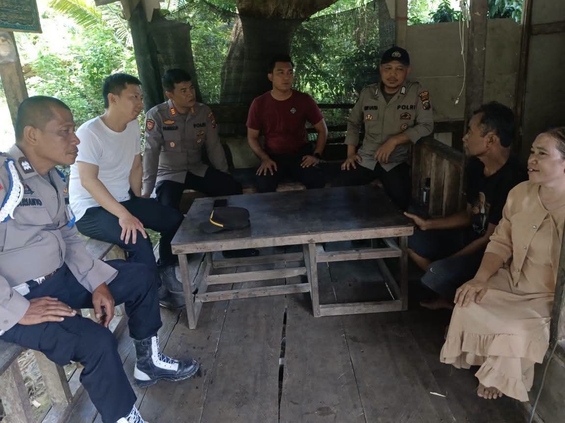 Kapolsek Secanggang Terima Pengaduan Pihak Perkebunan Terkait Dugaan Pencurian Buah Kelapa Sawit.