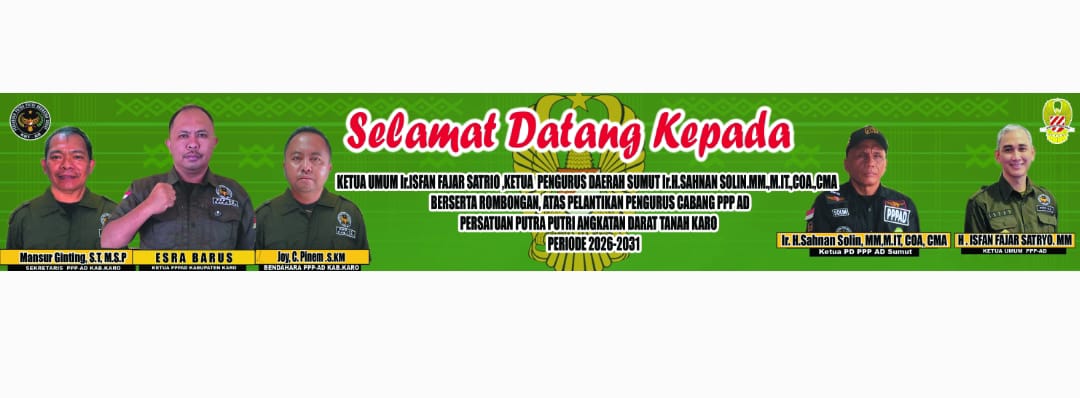 PPPAD Perkuat Soliditas Organisasi, Pengurus Daerah Gelar Konsolidasi di Kabanjahe