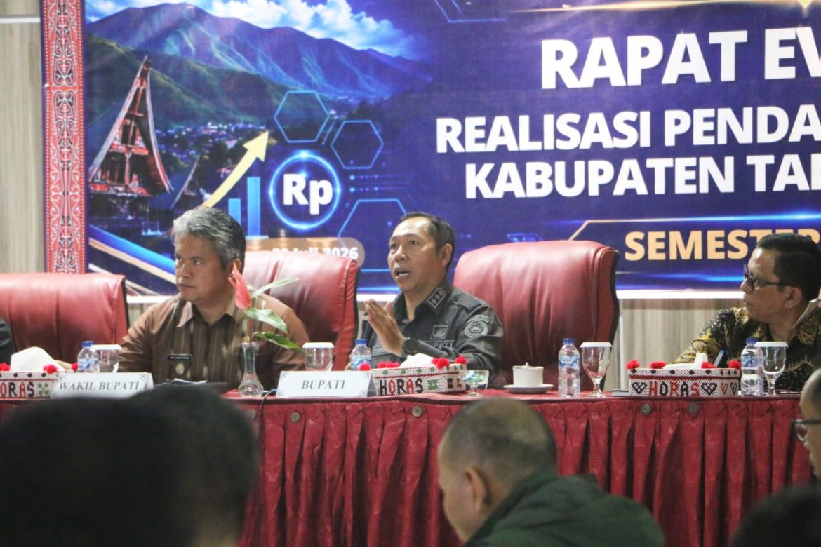 Optimalkan Pendapatan Daerah 2026, Pemkab Taput Gelar HLM dan Evaluasi Kinerja Perangkat Daerah