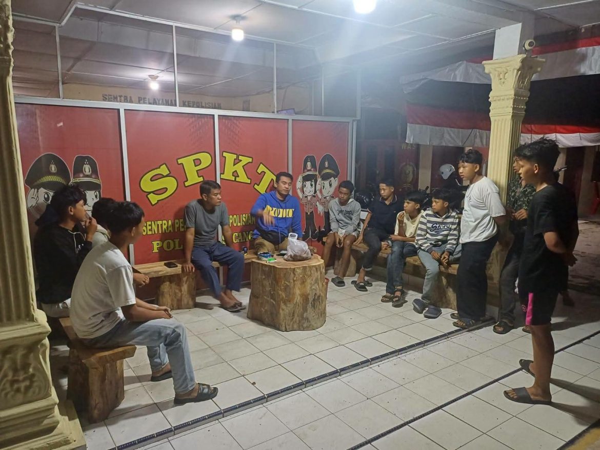 Kapolsek Secanggang Tindak Lanjuti Pengaduan Masyarakat Terkait Dugaan Gangguan Kamtibmas.