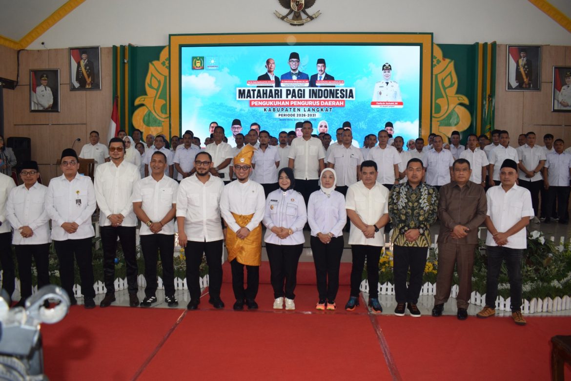 Sribana Perangin Angin Dikukuhkan sebagai Ketua PD MPI Kabupaten Langkat Periode 2026-203.