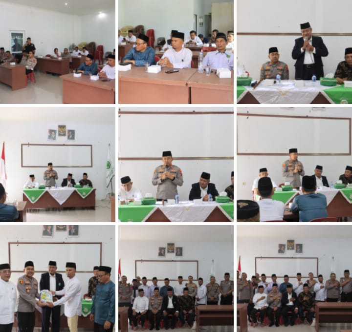 Rangkul Ulama, Kapolres Langkat Perkuat Sinergi Dengan MUI Demi Wujudkan Kamtibmas Yang Sejuk Dan Kondusif.