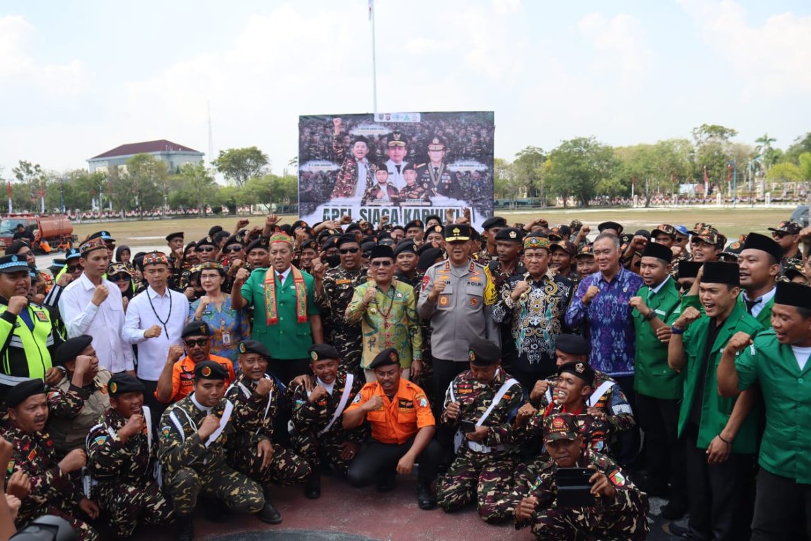 Kapolda Kalteng Dukung Pemuda Ansor Jadi Garda Terdepan Pencegahan Karhutla