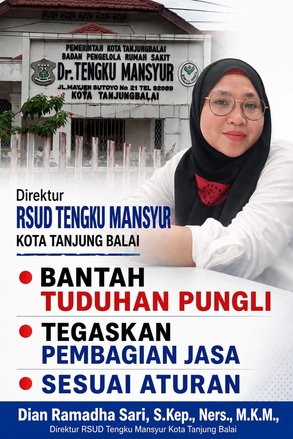 RSUD Tengku Mansyur Bantah Pungli, Keaslian Rekaman TikTok Dipertanyakan