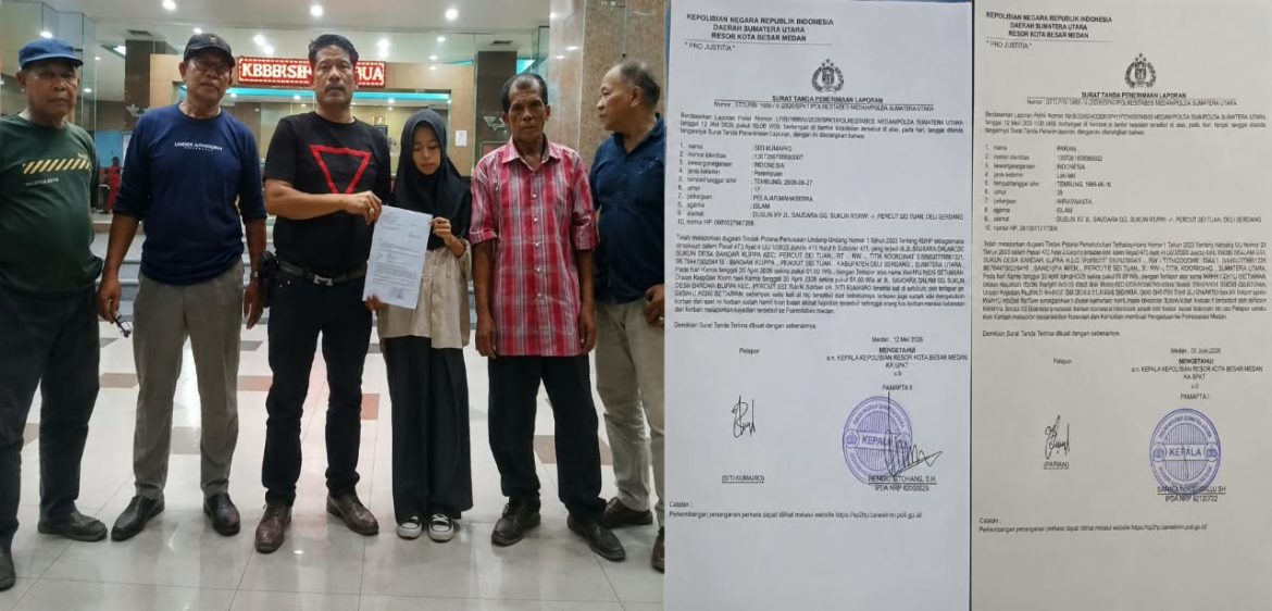 Anak di Bawah Umur Korban Persetubuhan Sudah Hamil Lebih Kurang Lima Bulan, Dijadikan Pelapor di Polresta Medan