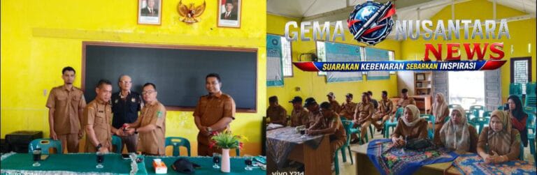 Suwanto Dilantik Sebagai PLT Kepala Desa   Sukamulia oleh Camat Secanggang.