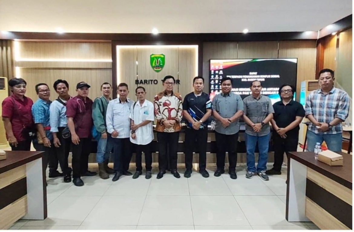Mediasi Sengketa Lahan PT MUTU di Barito Timur Gagal, Perwakilan Perusahaan Walk Out