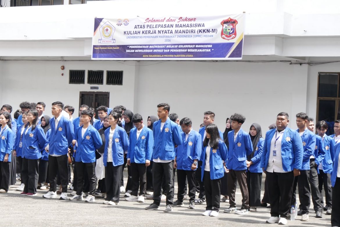 Mahasiswa KKN Mandiri UPMI Medan, Wali Kota Tanjungbalai Sambut 170