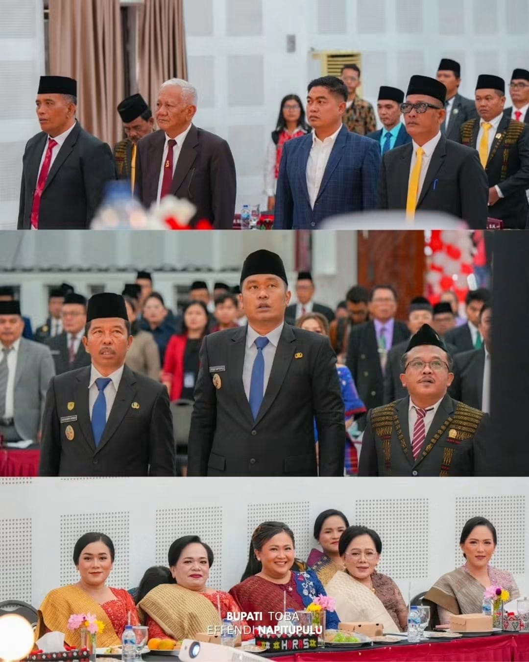 Rapat Paripurna DPRD Toba, Bupati dan Forkopimda Khidmati Pidato Kenegaraan Presiden