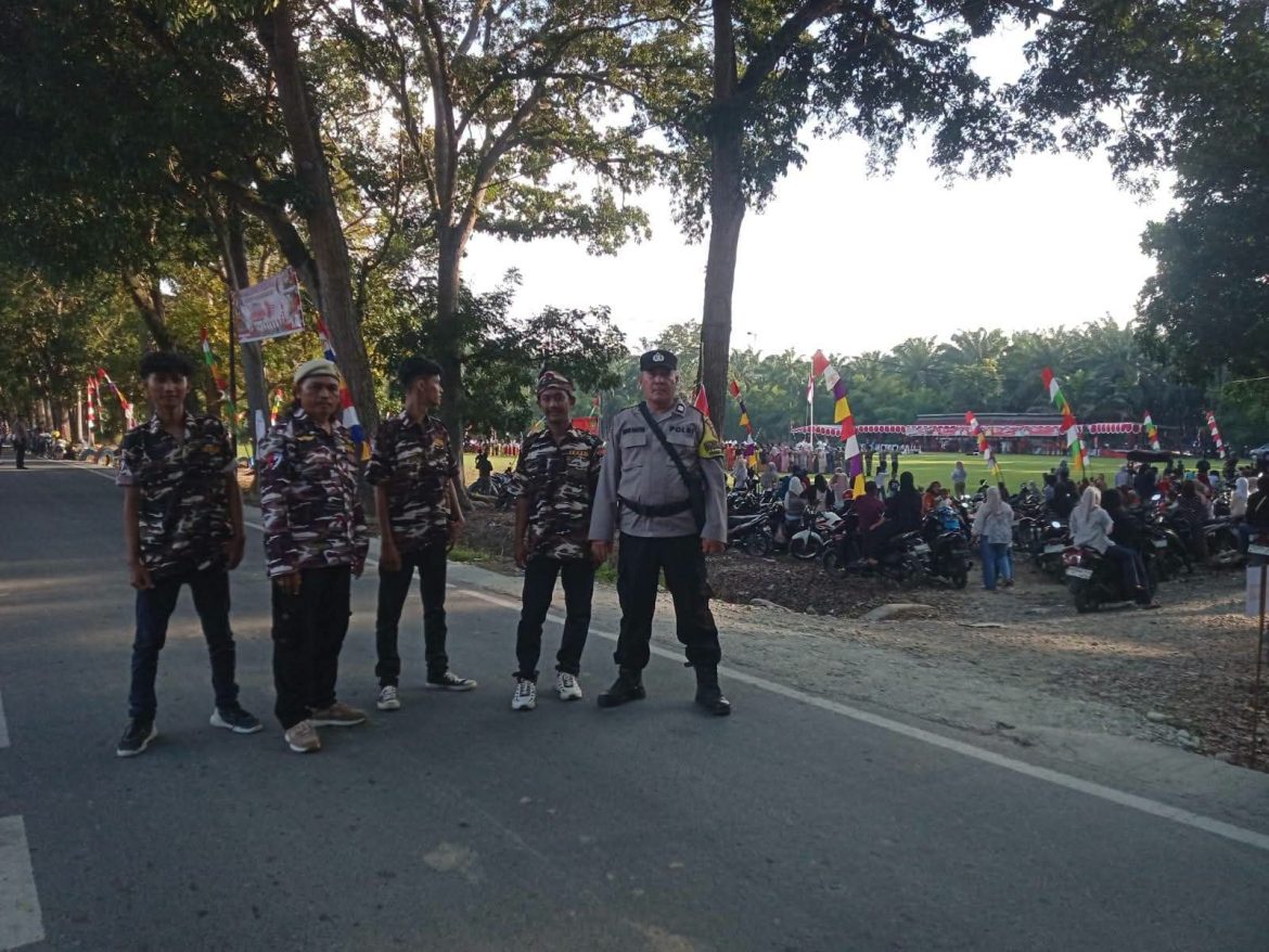 Bhabinkamtibmas Polsek Secanggang Jalin Silaturahmi dengan Organisasi Kepemudaan FKPPI.