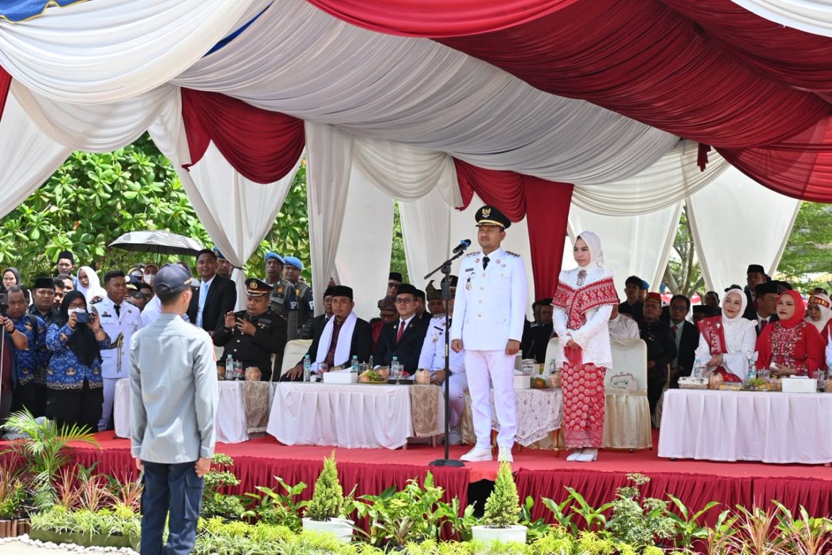 Wali Kota dan Wakil Wali Kota Tanjungbalai ,Semarak HUT-81 Kemerdekaan RI