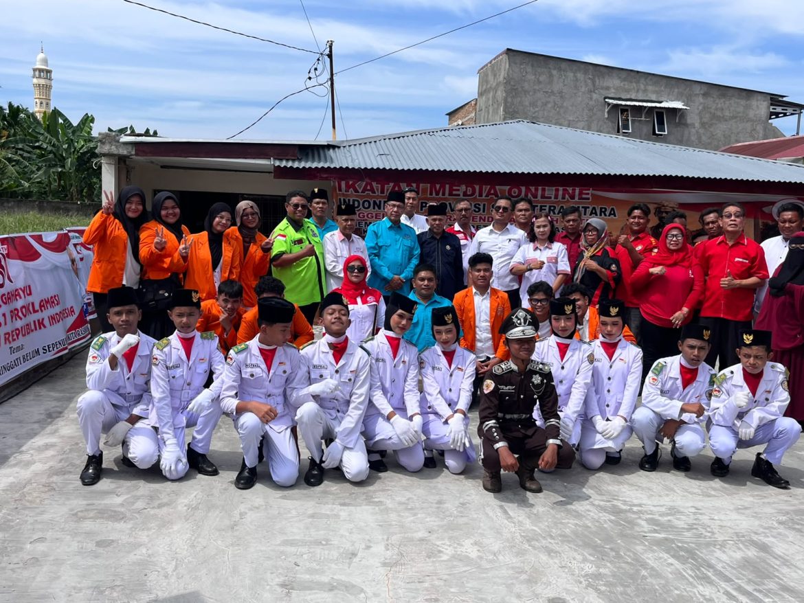 Pimpin Upacara Kemerdekaan di IMO Sumut, Sakhyan Asmara Soroti Peran Pers di Era Digital