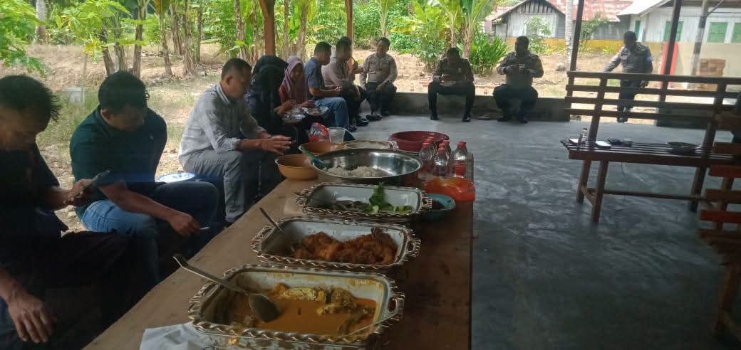 Kapolsek Secanggang Pimpin Pisah Sambut Kanit Reskrim dan Penyambutan Personel Baru.