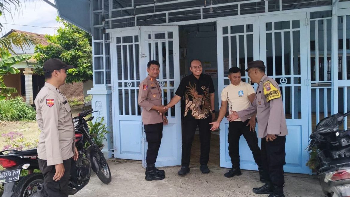 Kapolsek Secanggang Cek SPPG, Pastikan Keamanan dan Mutu Makanan.