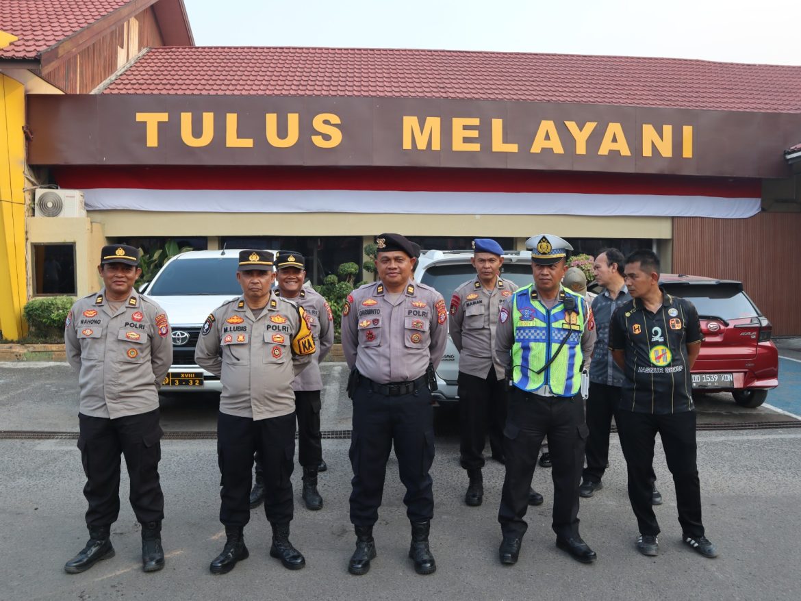 Tingkatkan Kesiapsiagaan Polres Kotim Gelar Apel Siaga Antisipasi Gangguan Kamtibmas