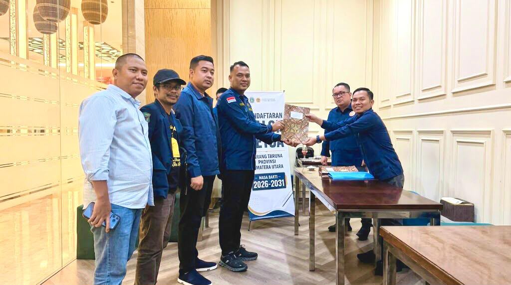 Langkah Harapan Bonauli Rajagukguk Mendaftar Calon Ketua Karang Taruna Sumut