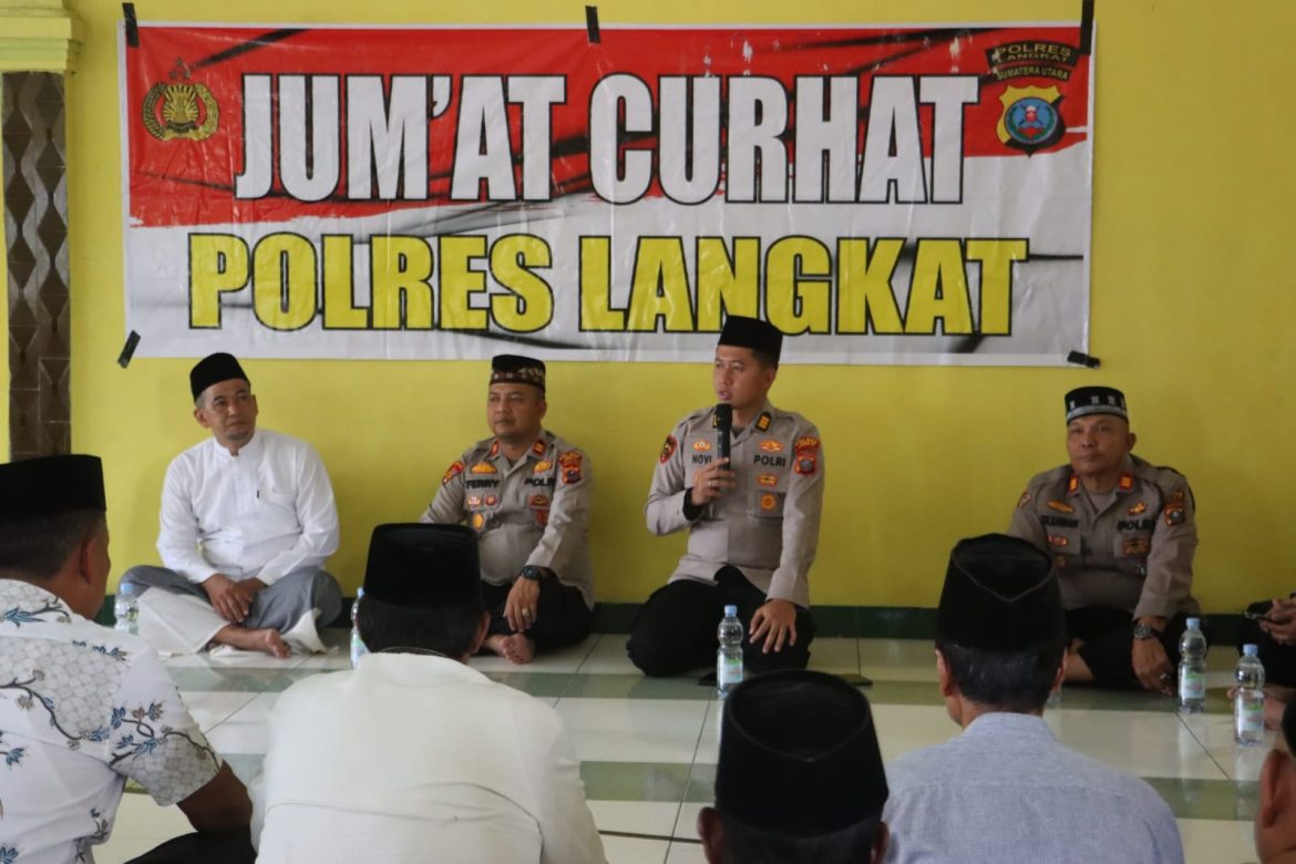 Jum’at Curhat Polres Langkat, Perkuat Kamtibmas Bersama Masyarakat Banyumas.