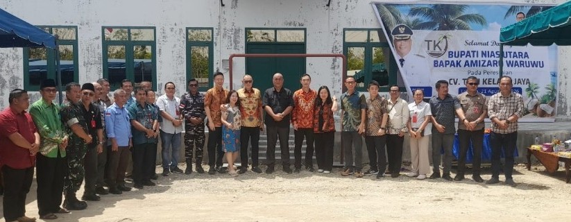 Pabrik Pengolahan Kelapa CV Kelapa Tani Jaya Resmi Beroperasi, Bupati Nias Utara Dorong Peningkatan Ekonomi Petani