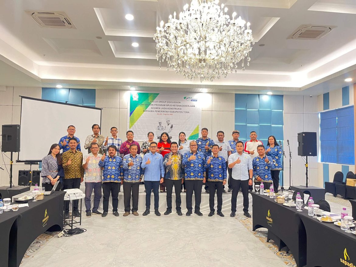 BPJS Ketenagakerjaan Cabang Toba Bersama Kejari Toba Gelar FGD Sinergi Pengawasan 