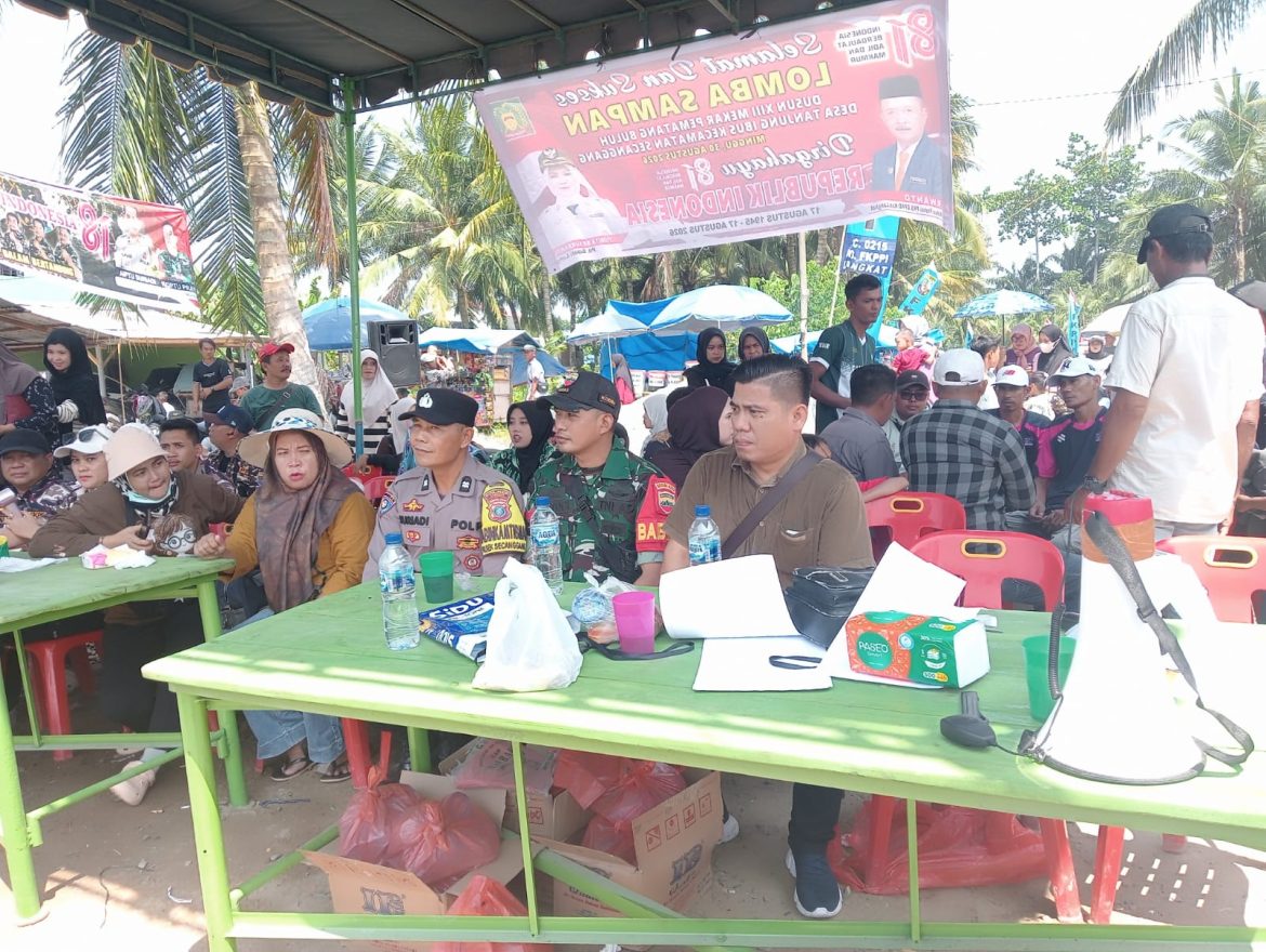 FKPPI Desa Tanjung Ibus Gelar Lomba Sampan Meriahkan HUT ke-81 Kemerdekaan RI.