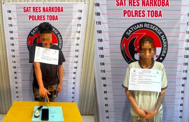 Tim Drugs Wolfa Satresnarkoba Polres Toba Berhasil Amankan Pria dan Wanita di Cafe di Balige Terkait Ekstasi