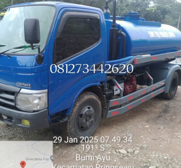 Sedot Tinja Bukan Sedot Janji, Pembayaran RSUD Pesawaran Dipertanyakan