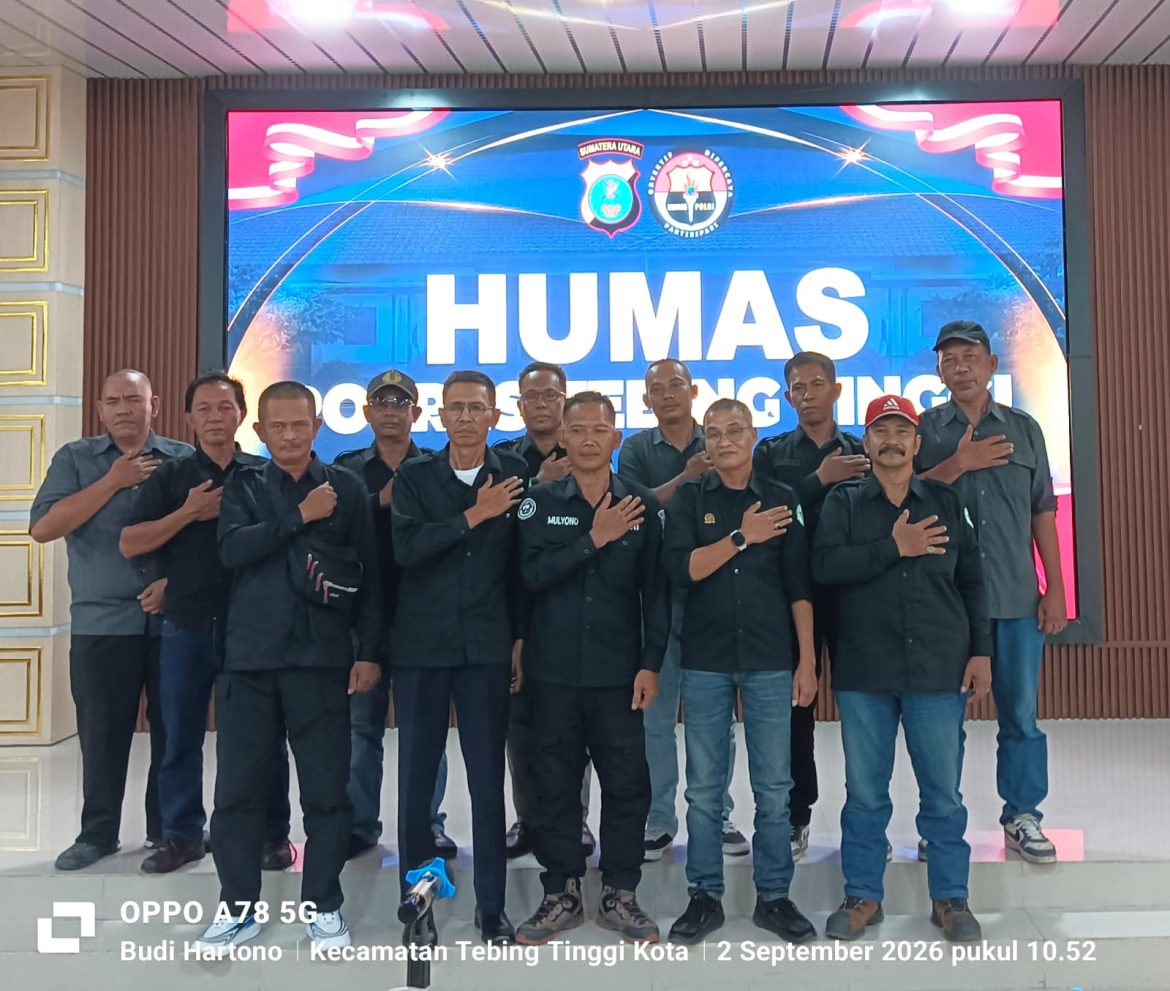 Forwaka Tebing Tinggi Sambangi Polres, Perkuat Sinergi Media dan Kepolisian Jaga Kamtibmas
