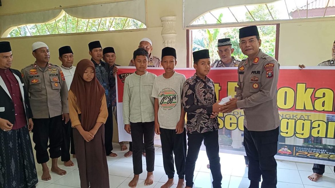 Polsek Secanggang Gelar Peringatan Maulid Nabi Muhammad SAW 1448 H, Pererat Silaturahmi dengan Masyarakat.