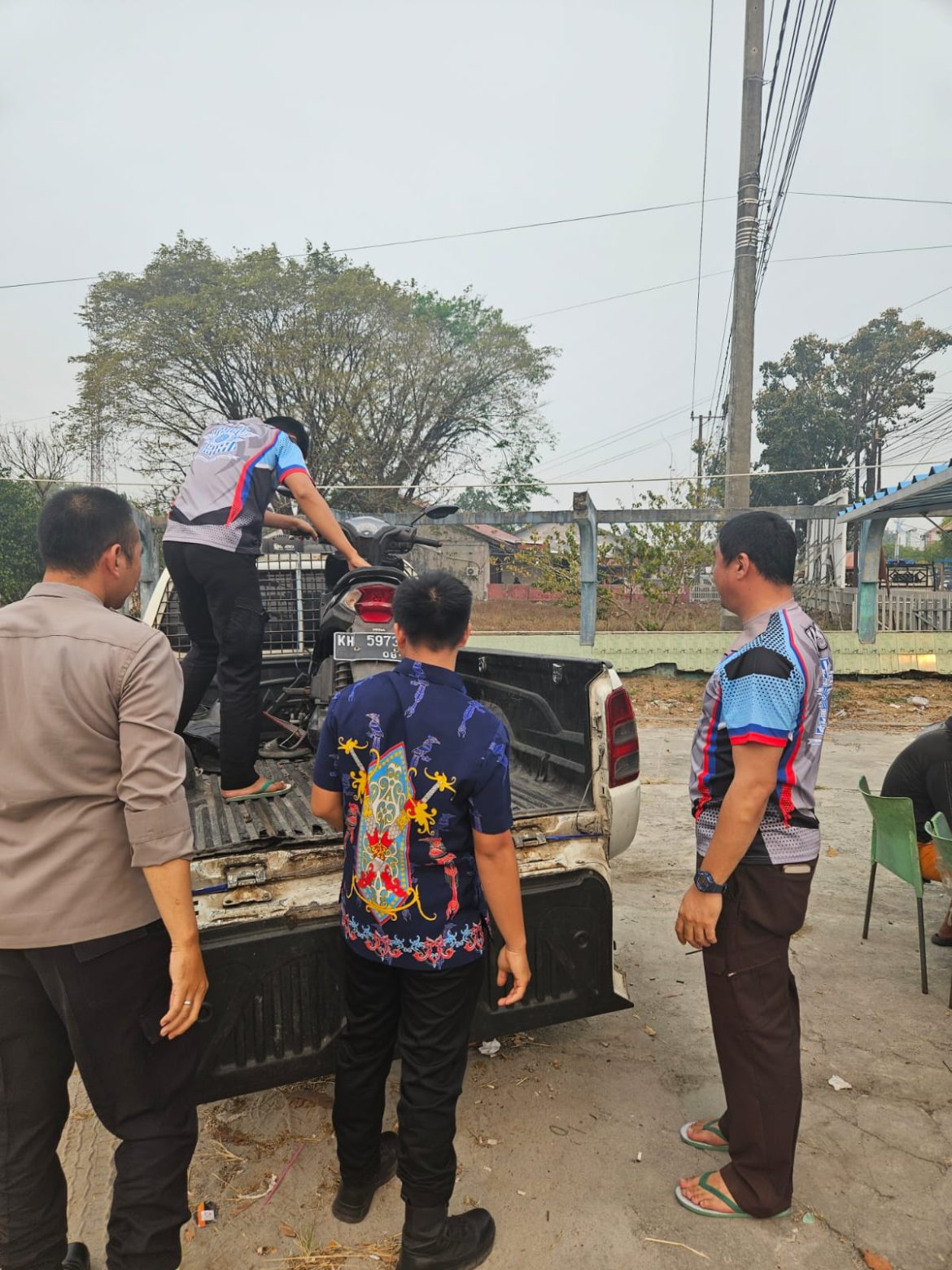 Sigap Tanggapi Laporan, Polresta Palangka Raya Amankan Penemuan Sepeda Motor Tak Bertuan 