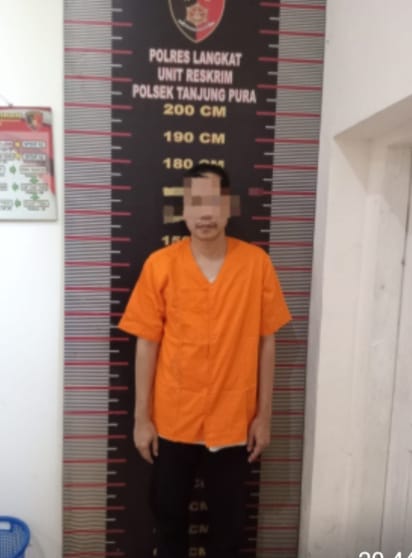 Polsek Tanjung Pura Ungkap Kasus Pencurian Sepeda Motor, Dua Pria Diamankan.