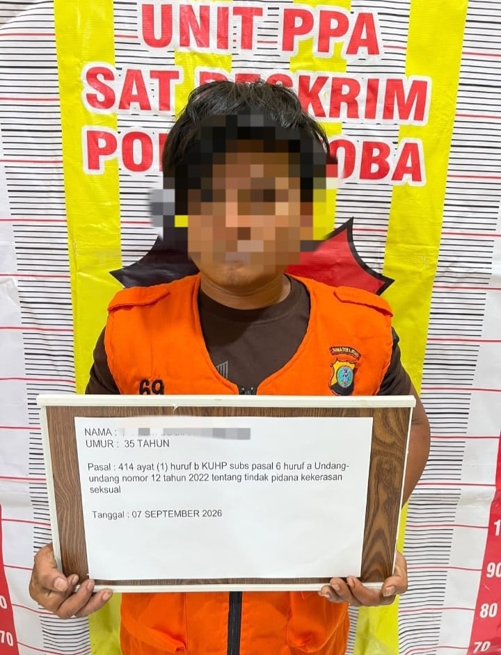 Unit PPA Polres Toba Berhasil Ungkap Kasus Pencabulan dan Amankan Pelaku 
