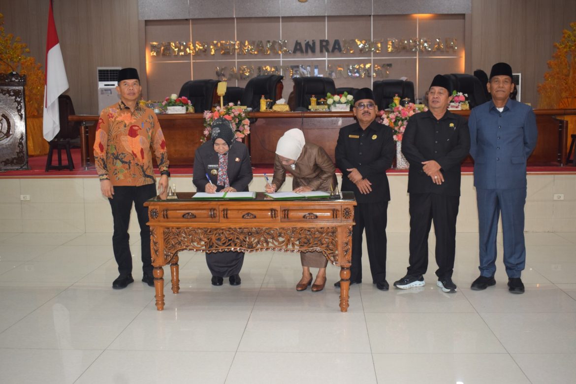 Perubahan APBD Langkat 2026 Sebesar Rp2,87 Triliun Disahkan DPRD.